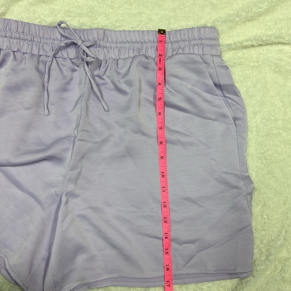 Express High Waist Lavender Shorts NWT - Picture 5 of 7